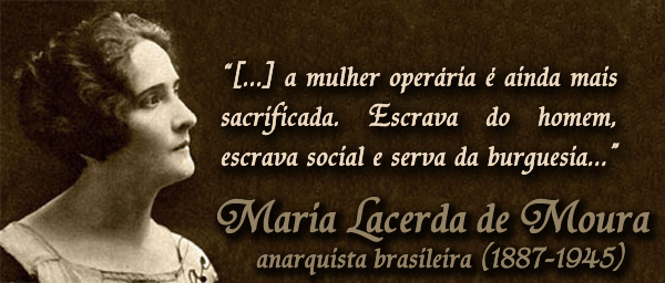 Maria Lacerda de Moura anarquista