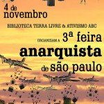 3ª Feira Anarquista em São Paulo – SP