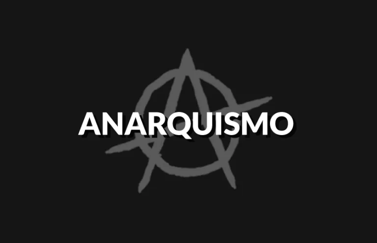 Como o anarquismo aborda a questão da autogestão e da organização da sociedade sem a intervenção do Estado?