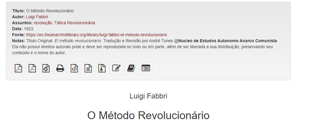 O Método Revolucionário - Luigi Fabbri